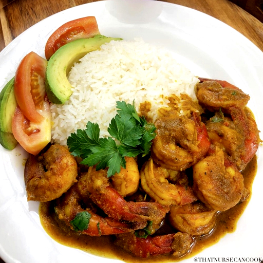 Jamaican Curry Shrimp